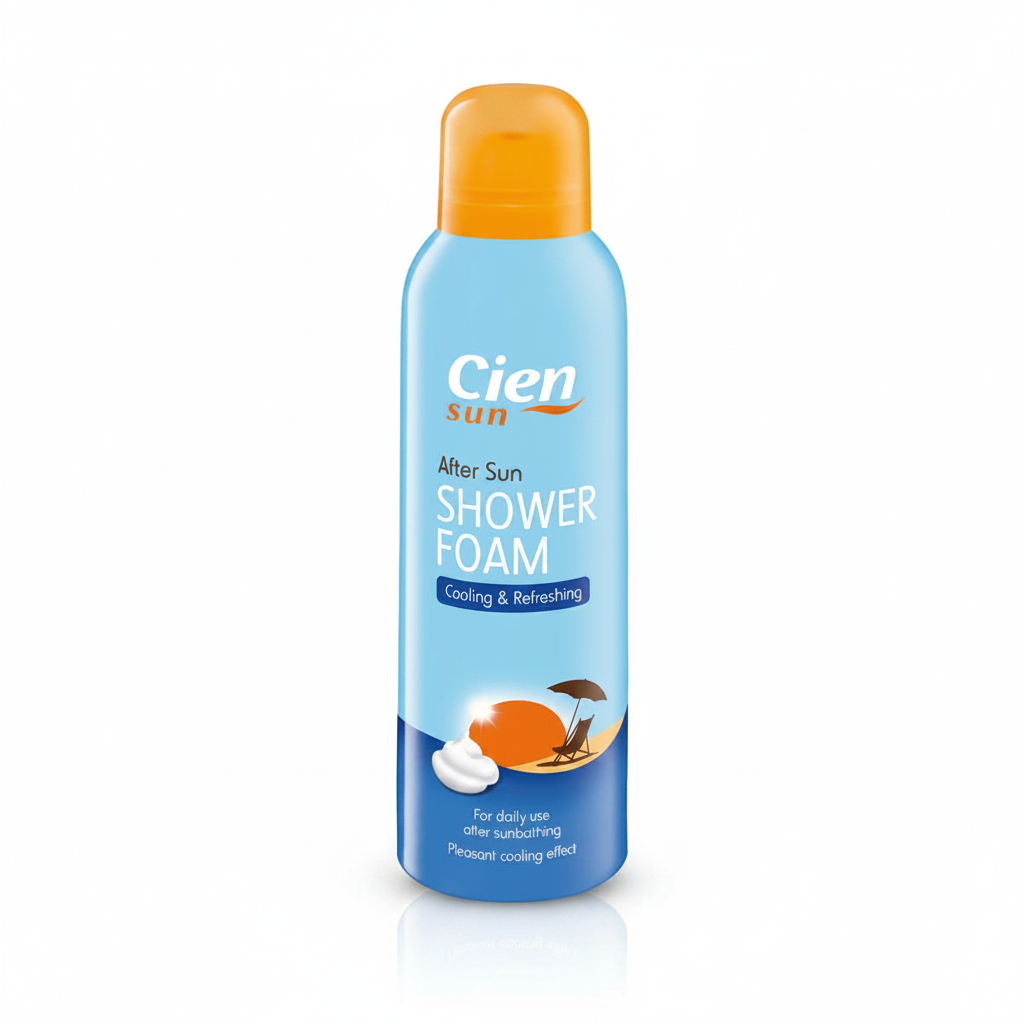 Cien Sun After Sun Shower Foam - Clean Studio Shot