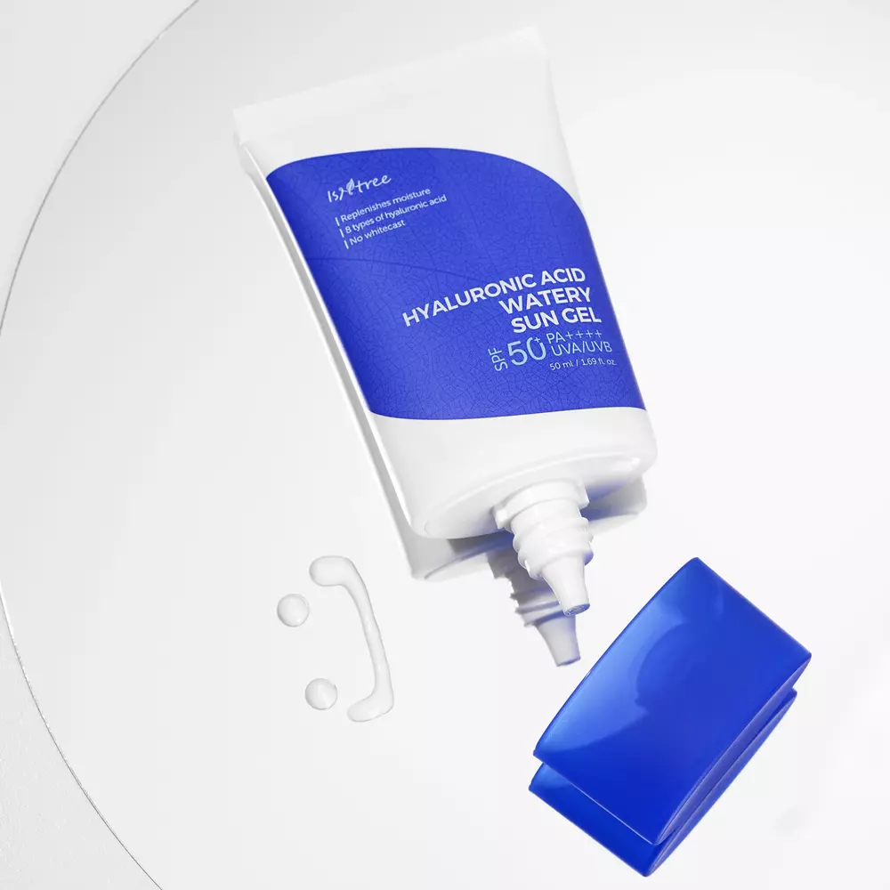 Isntree Hyaluronic Acid Watery Sun Gel SPF 50+ PA++++ — No Whitecast 50ml