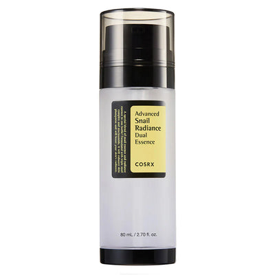 COSRX Advanced Snail Radiance Dual Essence - 2-in-1 Elasticity & Radiance in One Pump