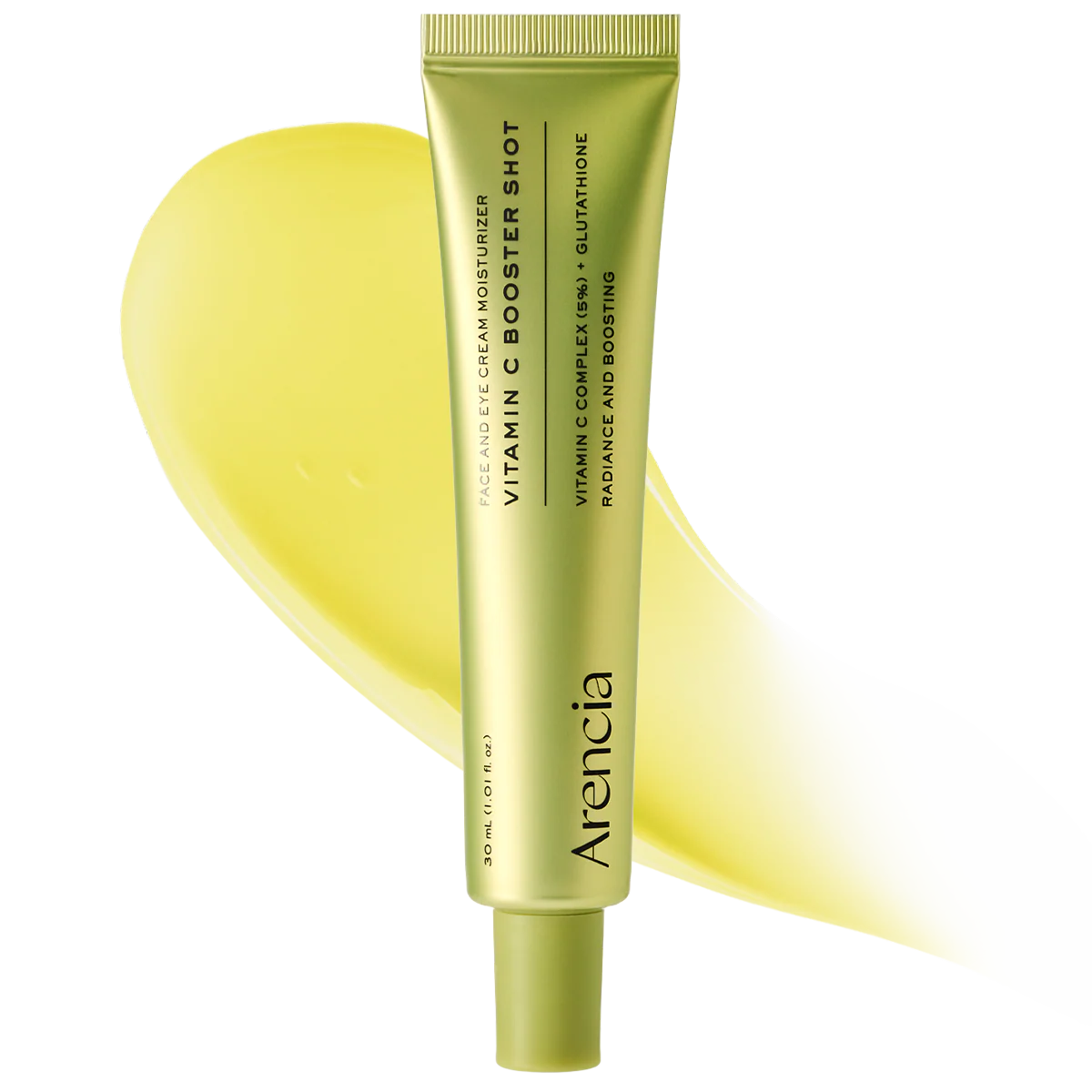 Arencia Vitamin C Booster Shot - Product Shot with Texture