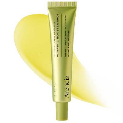 Arencia Vitamin C Booster Shot - Product Shot with Texture