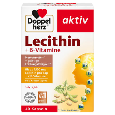 Doppelherz Aktiv Lecithin + B-Vitamine — 40 Capsules