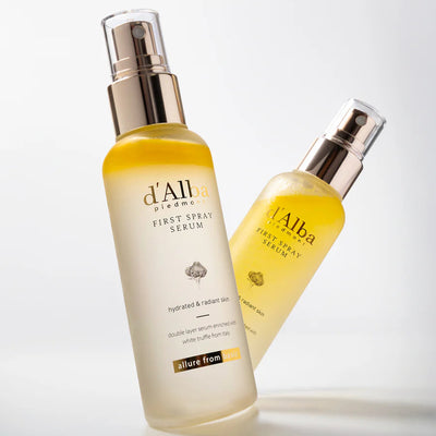 d'Alba Piedmont First Spray Serum - How to Use Step by Step