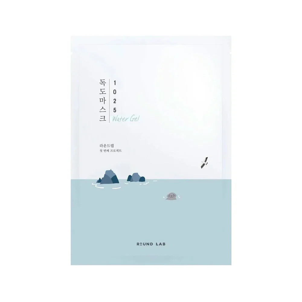 Round Lab 1025 Dokdo Water Gel Mask packaging