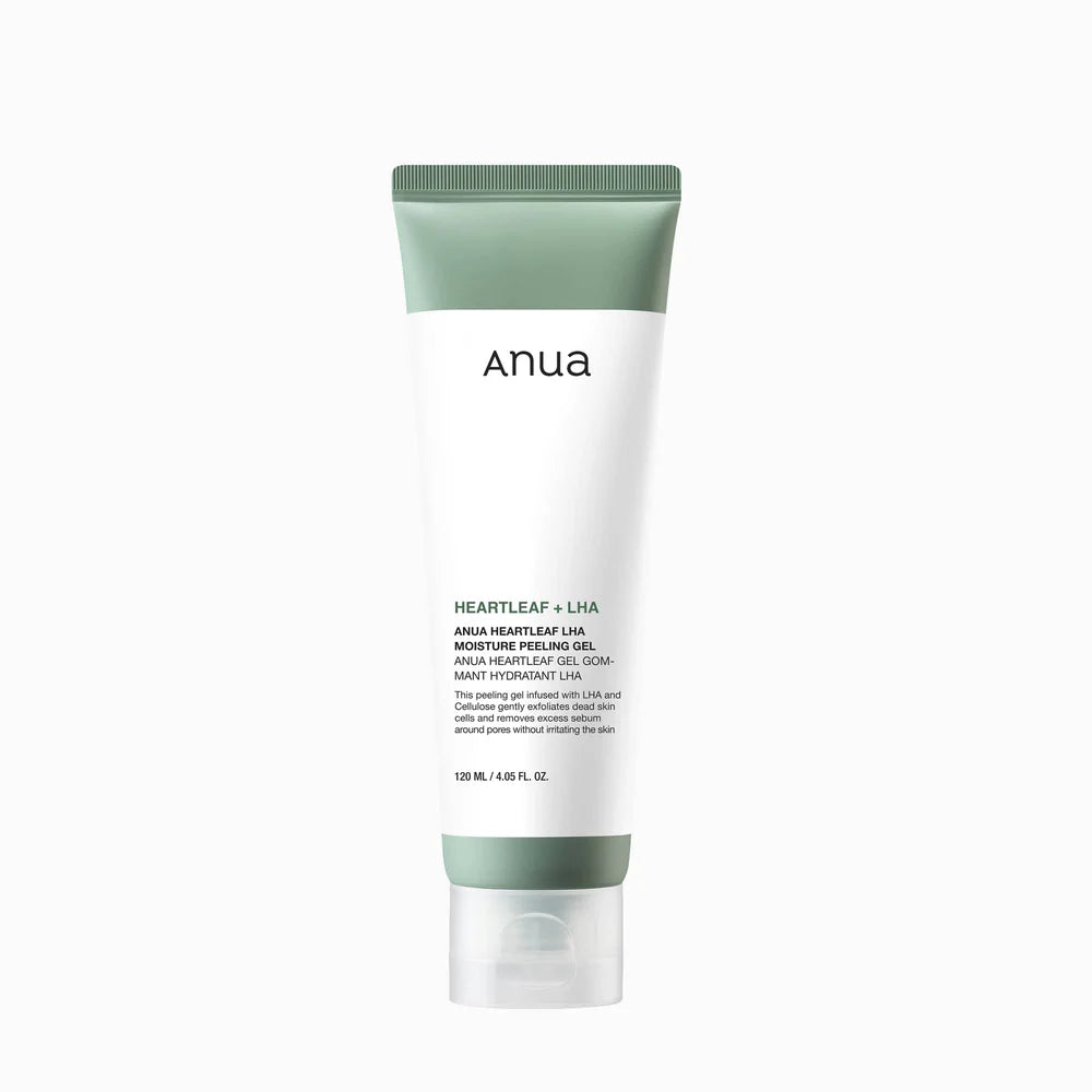 Anua Heartleaf LHA Moisture Peeling Gel 120ml — hero product shot white background