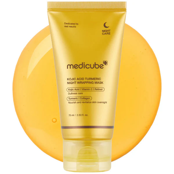 Medicube+ Kojic Acid Turmeric Night Wrapping Mask - Over 2M Sold hero shot