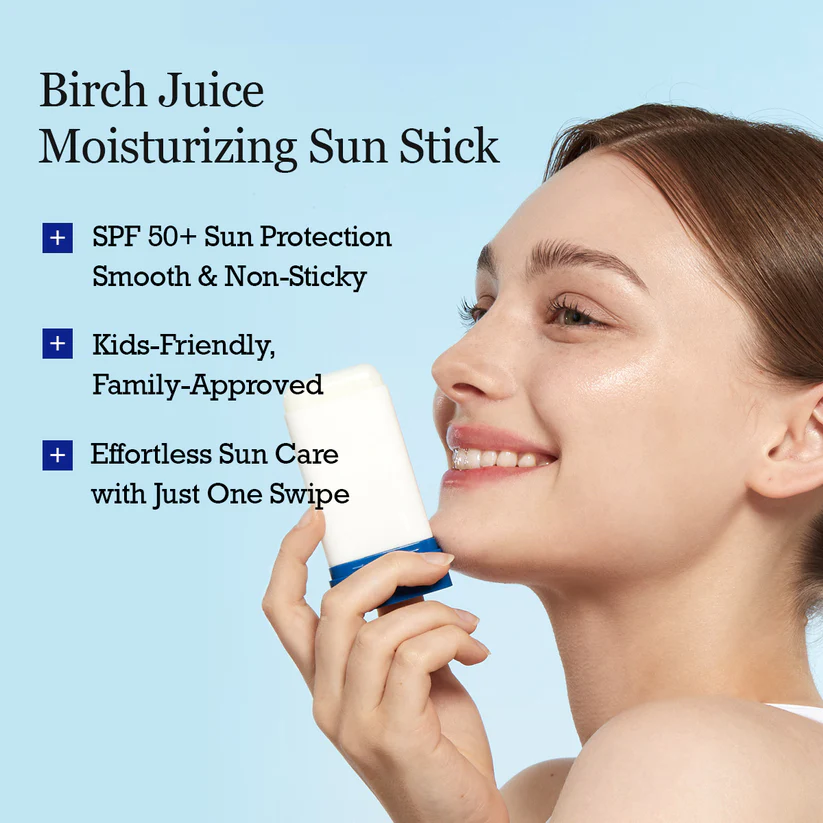 Round Lab Birch Juice Moisturizing Sun Stick SPF 50+ PA++++ — 19g