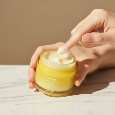 Crème Vita-C Green Tangerine - Texture luxe