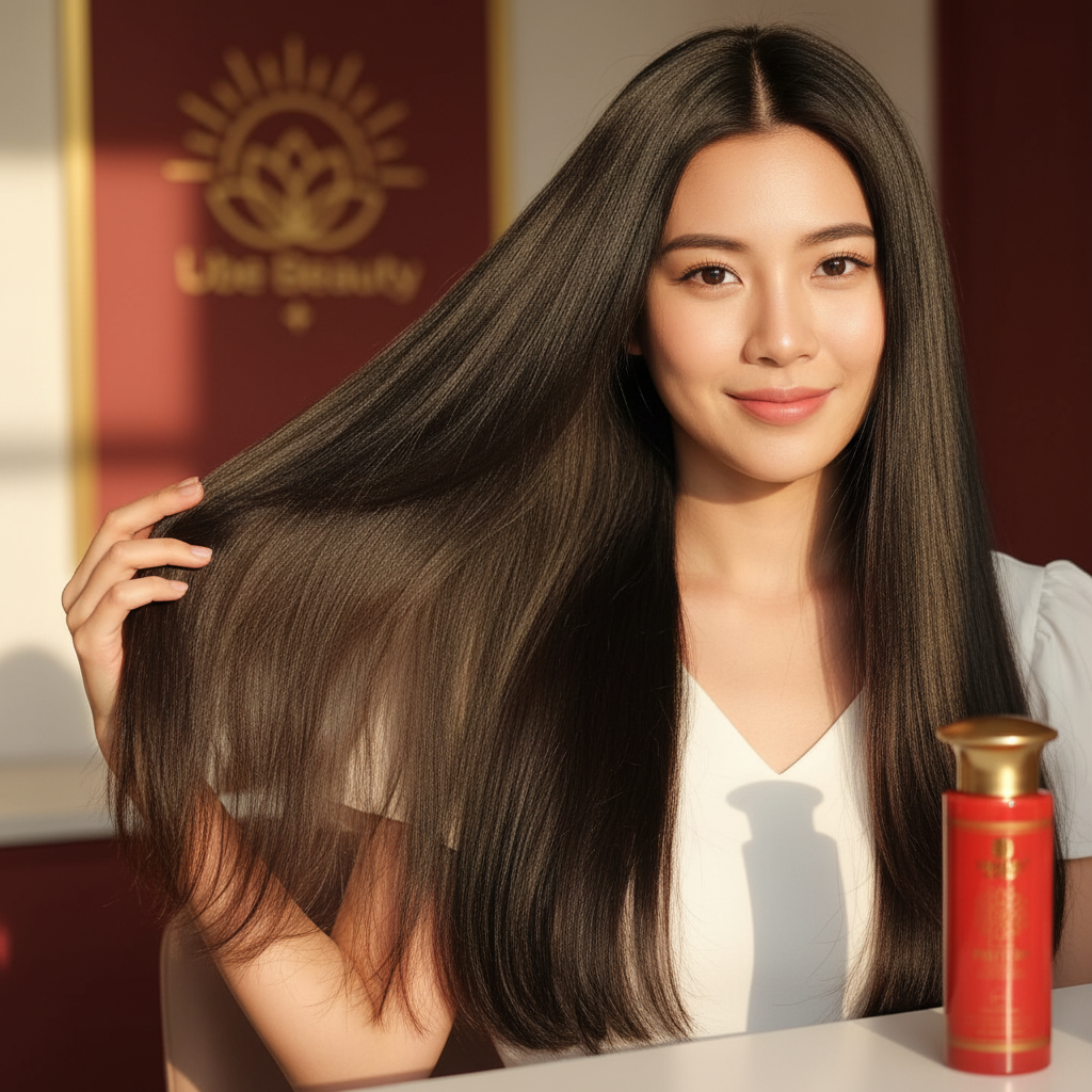 Armame Premium Protein Hair Lotion - Lifestyle silky nourished hair