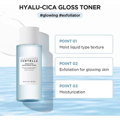 SKIN1004 Madagascar Centella Hyalu-Cica Brightening Toner — 210ml