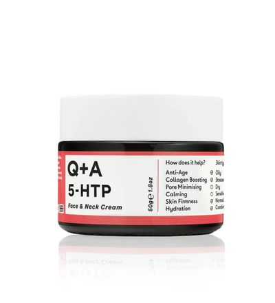 Q+A Crème Visage et Cou 5-HTP — Élasticité