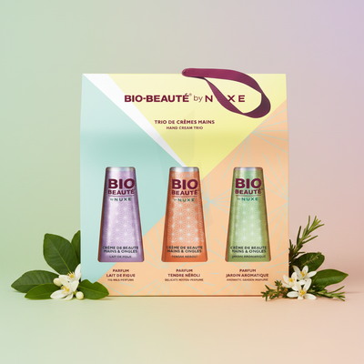 Bio-Beauté by NUXE Hand Cream Trio - pastel botanical gift
