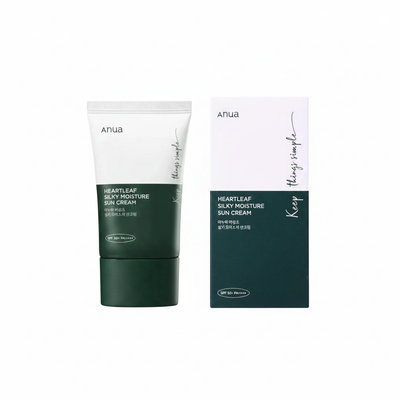 Anua Heartleaf Sun Cream - Studio tube and box